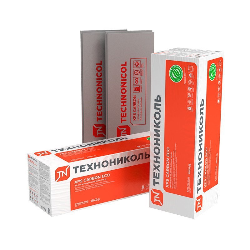 Экструзионный пенополистирол CARBON ECO